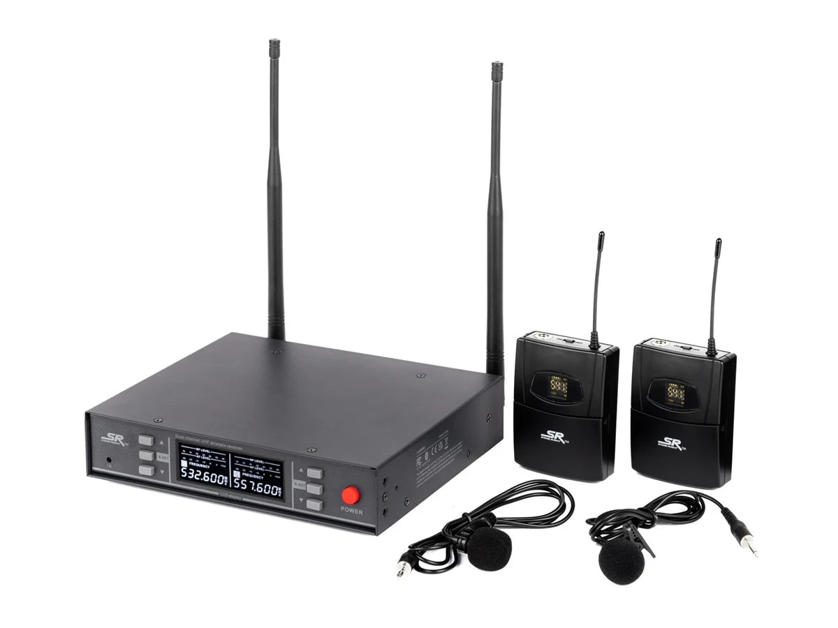 MONOPRICE 200-CHANNEL LAVALIER WIRELESS MICS